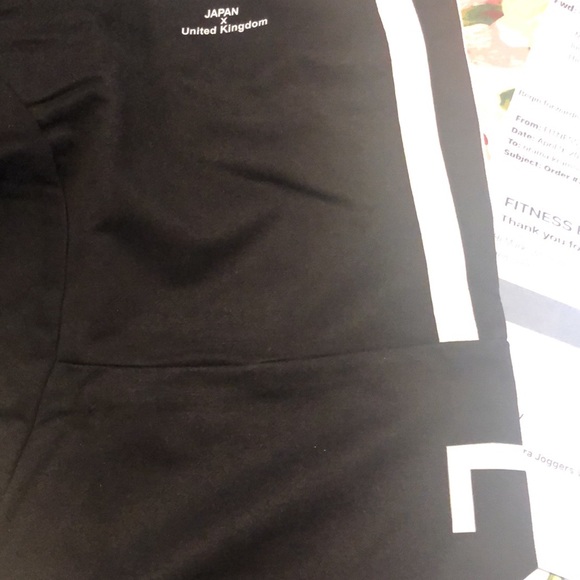 Fitness engineering mens signature joggers in black - Picture 6 of 12